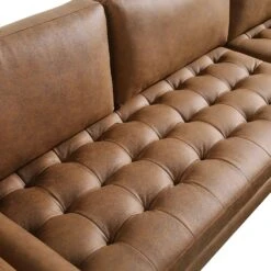 Henrietta Tan Faux Suede Grand 4-Seater Chaise End Sofa, Left Hand Facing 25 Henrietta Tan Faux Suede Grand 4-Seater Chaise End Sofa, Left Hand Facing -Daals Store BOSF 9680 TAN FXLT LHF SET detail2