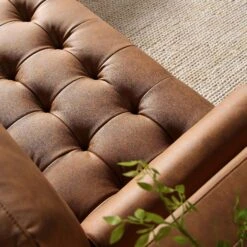 Henrietta Tan Faux Suede Grand 4-Seater Chaise End Sofa, Right Hand Facing 16 Henrietta Tan Faux Suede Grand 4-Seater Chaise End Sofa, Right Hand Facing -Daals Store BOSF 9680 TAN FXLT RHF SET scene3