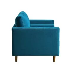 Henrietta 2-Seater Sofa, Teal Velvet 23 Henrietta 2-Seater Sofa, Teal Velvet -Daals Store BOSF 9680 TEAL VEL 2ST WB4