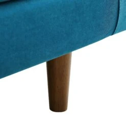 Henrietta 2-Seater Sofa, Teal Velvet 29 Henrietta 2-Seater Sofa, Teal Velvet -Daals Store BOSF 9680 TEAL VEL 2ST detail5
