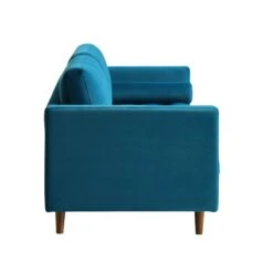 Henrietta Large 3-Seater Sofa, Teal Velvet 22 Henrietta Large 3-Seater Sofa, Teal Velvet -Daals Store BOSF 9680 TEAL VEL 3ST WB4