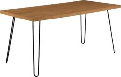 MEILEN Oak Dining Table Set With 2 Stools And 1 Dining Bench -Daals Store BSD 005 OAK WB2