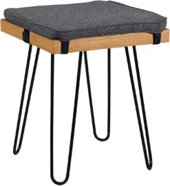 MEILEN Oak Dining Table Set With 2 Stools And 1 Dining Bench -Daals Store BSD 005 OAK WB4