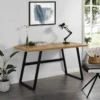KLOTEN Oak Desk With Black Metal Legs 19 KLOTEN Oak Desk With Black Metal Legs -Daals Store BSD 009 OAK main