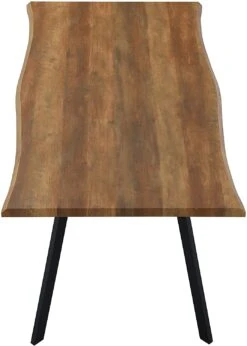 Kenora Wood Effect 150 Cm Dining Table With Curved Edges 4 Seater 10 Kenora Wood Effect 150 Cm Dining Table With Curved Edges 4 Seater -Daals Store BSD 014 WB2