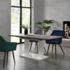 Goswell Concrete Effect Extending Dining Table 6 To 8 Seater 28 Goswell Concrete Effect Extending Dining Table 6 To 8 Seater -Daals Store BSD 018 CONCRETE main