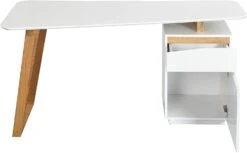 Soren Oak And White Desk With Cupboard 11 Soren Oak And White Desk With Cupboard -Daals Store BSD 022 WHITEOAK WB2
