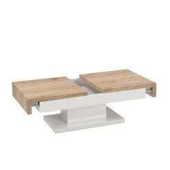 Blythe Two Block Sliding Storage Coffee Table 16 Blythe Two Block Sliding Storage Coffee Table -Daals Store BSD 025 WB3