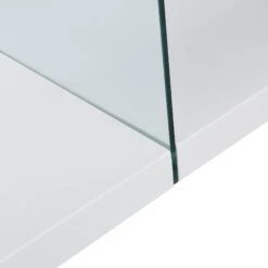 Albion White High Gloss And Glass Coffee Table -Daals Store BSD 026 WHITE detail3