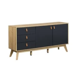 Tallis Two Tone Sideboard With 2 Doors And 3 Drawers -Daals Store BSD 029 WB1