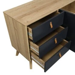 Tallis Two Tone Sideboard With 2 Doors And 3 Drawers -Daals Store BSD 029 detail1