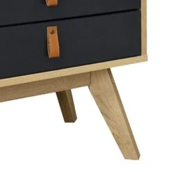 Tallis Two Tone Bedside Table With 2 Drawers 15 Tallis Two Tone Bedside Table With 2 Drawers -Daals Store BSD 034 detail3