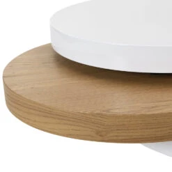 Gomboc 3 Tier High Gloss Rotating Coffee Table 17 Gomboc 3 Tier High Gloss Rotating Coffee Table -Daals Store BSD 051 detail2