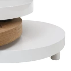 Gomboc 3 Tier High Gloss Rotating Coffee Table 18 Gomboc 3 Tier High Gloss Rotating Coffee Table -Daals Store BSD 051 detail3