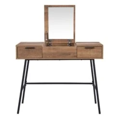 Selwyn Oak Effect Console Dressing Table -Daals Store BSD 062 WB1