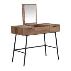 Selwyn Oak Effect Console Dressing Table -Daals Store BSD 062 WB2