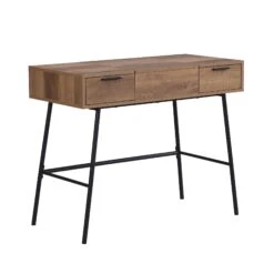 Selwyn Oak Effect Console Dressing Table -Daals Store BSD 062 WB3