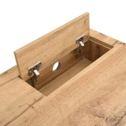 Vaxjo 1 Drawer Oak Effect Desk With Cable Management Storage 18 Vaxjo 1 Drawer Oak Effect Desk With Cable Management Storage -Daals Store BSD 063 detail2