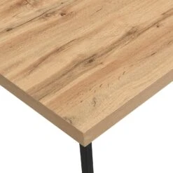 Vaxjo 1 Drawer Oak Effect Desk With Cable Management Storage 19 Vaxjo 1 Drawer Oak Effect Desk With Cable Management Storage -Daals Store BSD 063 detail3