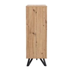 Weston Oak Effect 4 Door Cabinet -Daals Store BSD 078 OAK WB4