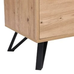 Weston Oak Effect 4 Door Cabinet -Daals Store BSD 078 OAK detail3