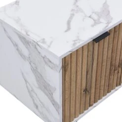 Aspen 150cm TV Unit β Oak Textured Doors and Marble Effect Frame with Black Metal Legs 24 Aspen 150cm TV Unit β Oak Textured Doors and Marble Effect Frame with Black Metal Legs -Daals Store BSD 084 detail2