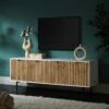 Aspen Oak And Marble Effect 150cm Wide TV Unit 19 Aspen Oak And Marble Effect 150cm Wide TV Unit -Daals Store BSD 084 main
