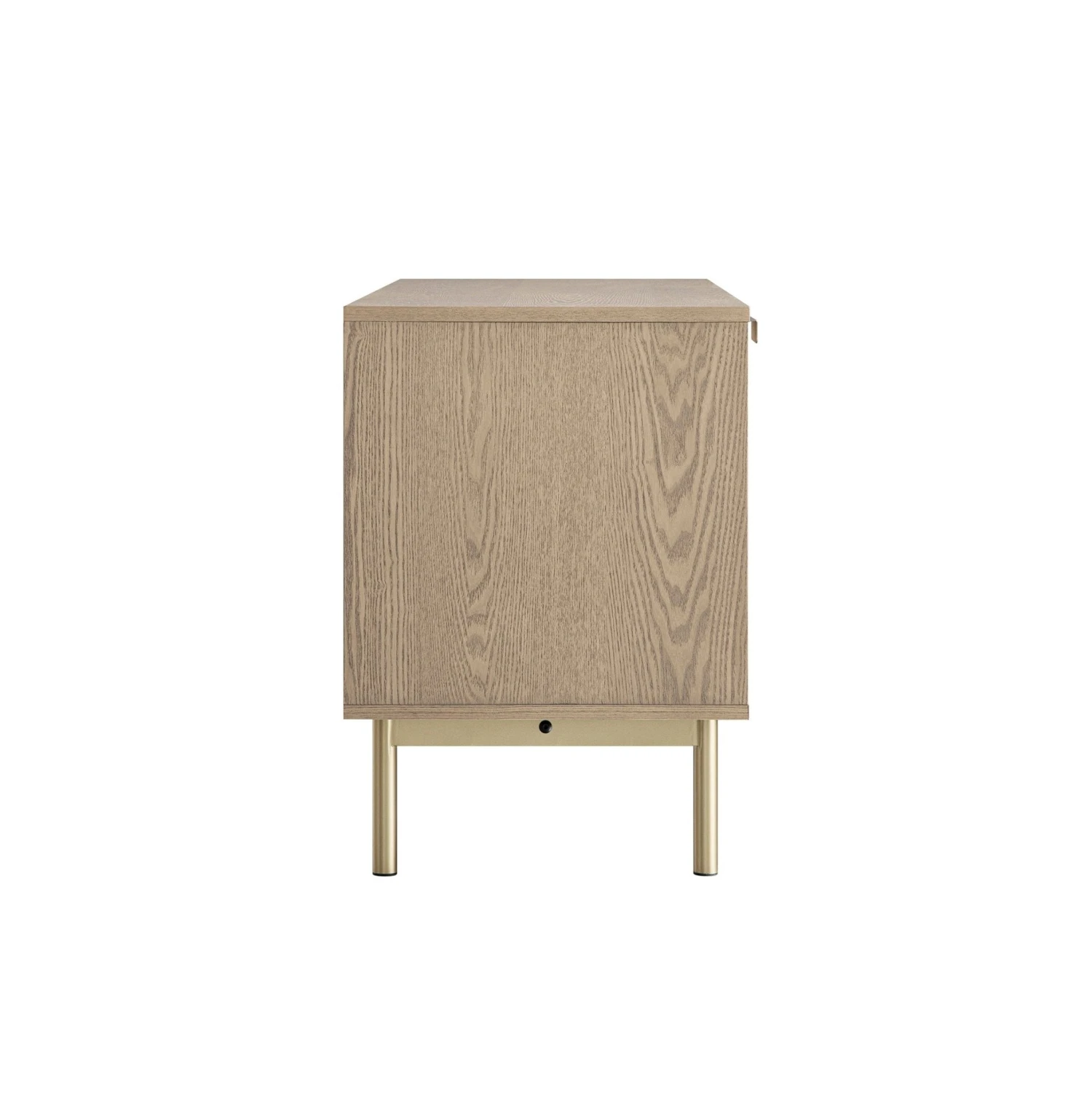 Richmond Ridged 120cm Wide TV Media Unit, Light Ash 6 Richmond Ridged 120cm Wide TV Media Unit, Light Ash - Image 6