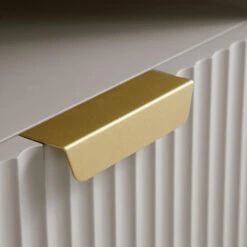 Richmond Ridged 120cm Wide TV Media Unit, Matte Taupe 24 Richmond Ridged 120cm Wide TV Media Unit, Matte Taupe -Daals Store BSD 106 TAUPE detail3