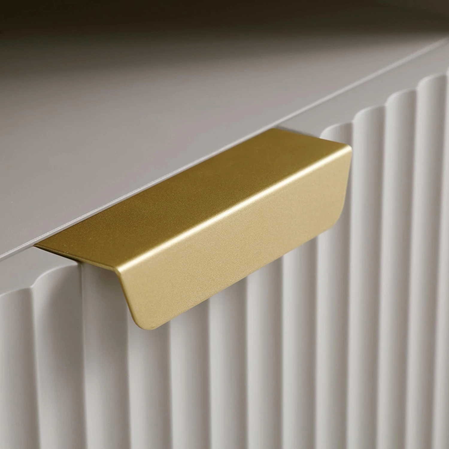 Richmond Ridged 120cm Wide TV Media Unit, Matte Taupe 12 Richmond Ridged 120cm Wide TV Media Unit, Matte Taupe - Image 12