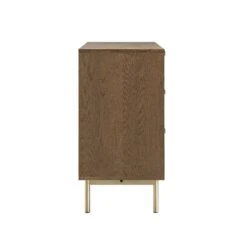 Richmond Ridged Wide Chest Of 6 Drawers, Dark Ash 13 Richmond Ridged Wide Chest Of 6 Drawers, Dark Ash -Daals Store BSD 107 DARKWOOD WB4