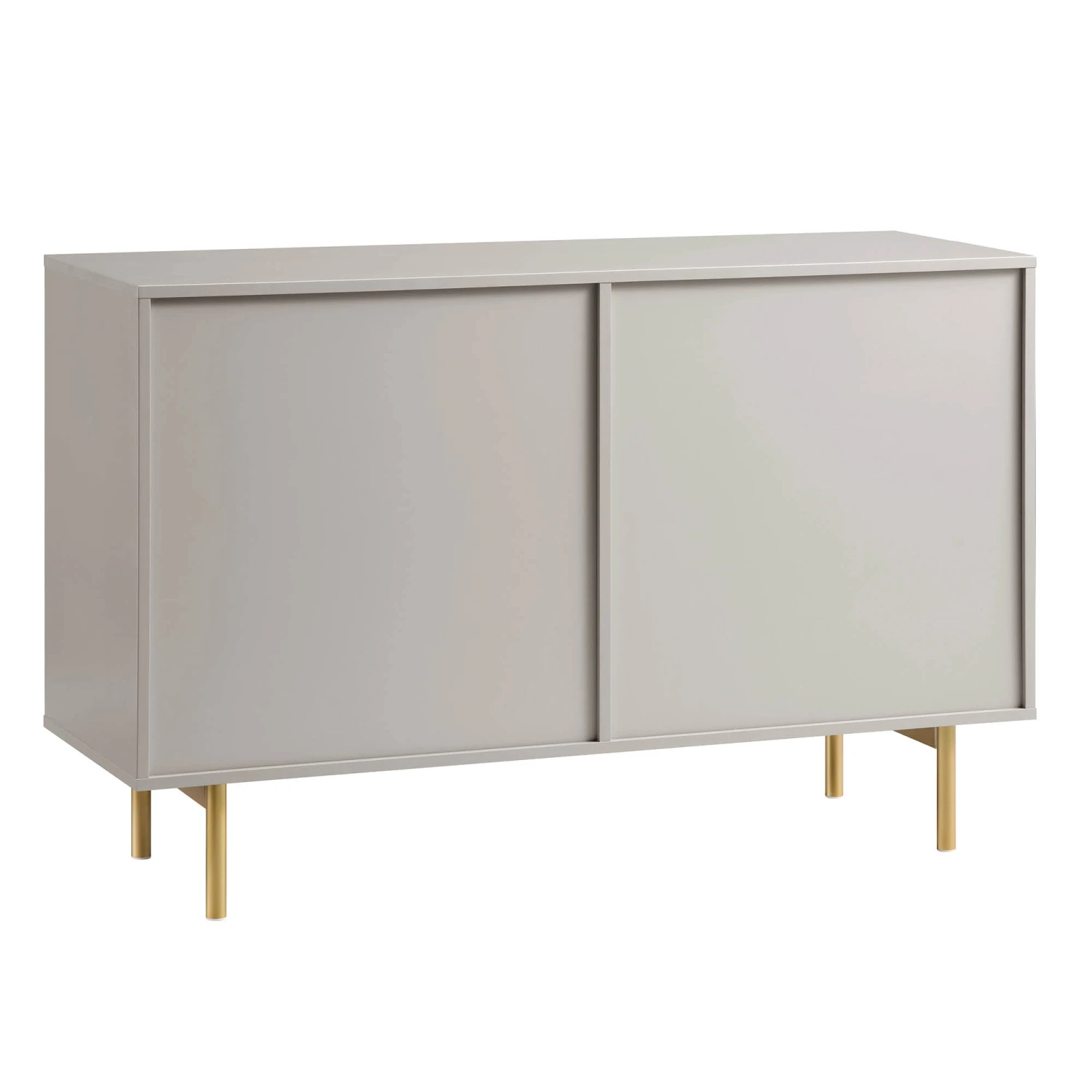 Richmond Ridged Wide Chest Of 6 Drawers, Matte Taupe 9 Richmond Ridged Wide Chest Of 6 Drawers, Matte Taupe - Image 9