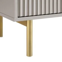 Richmond Ridged Wide Chest Of 6 Drawers, Matte Taupe 25 Richmond Ridged Wide Chest Of 6 Drawers, Matte Taupe -Daals Store BSD 107 TAUPE detail4