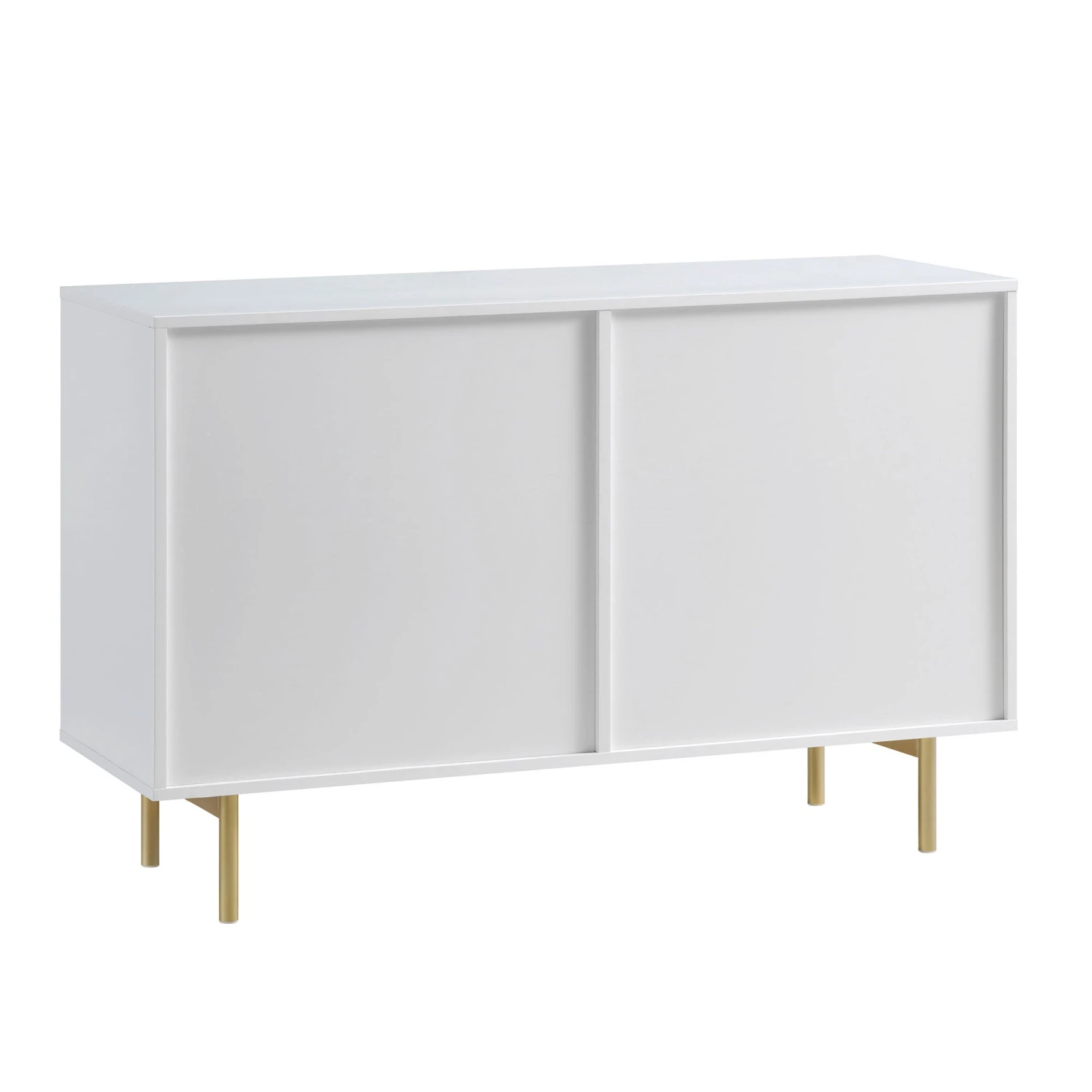 Richmond Ridged Wide Chest Of 6 Drawers, Matte White 8 Richmond Ridged Wide Chest Of 6 Drawers, Matte White - Image 8