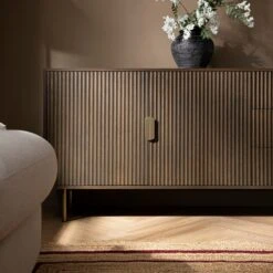 Richmond Ridged Large Sideboard, Dark Ash 21 Richmond Ridged Large Sideboard, Dark Ash -Daals Store BSD 108 DARKWOOD scene4