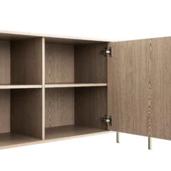 Richmond Ridged Large Sideboard, Light Ash 18 Richmond Ridged Large Sideboard, Light Ash -Daals Store BSD 108 LIGHTWOOD detail2