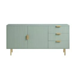 Richmond Ridged Large Sideboard, Matte Sage Green -Daals Store BSD 108 SAGE WB1