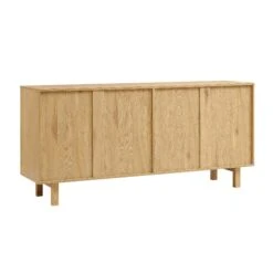 Moriko Extra Wide 4 Door Sideboard, 160 Cm -Daals Store BSD 110 OAK WB5