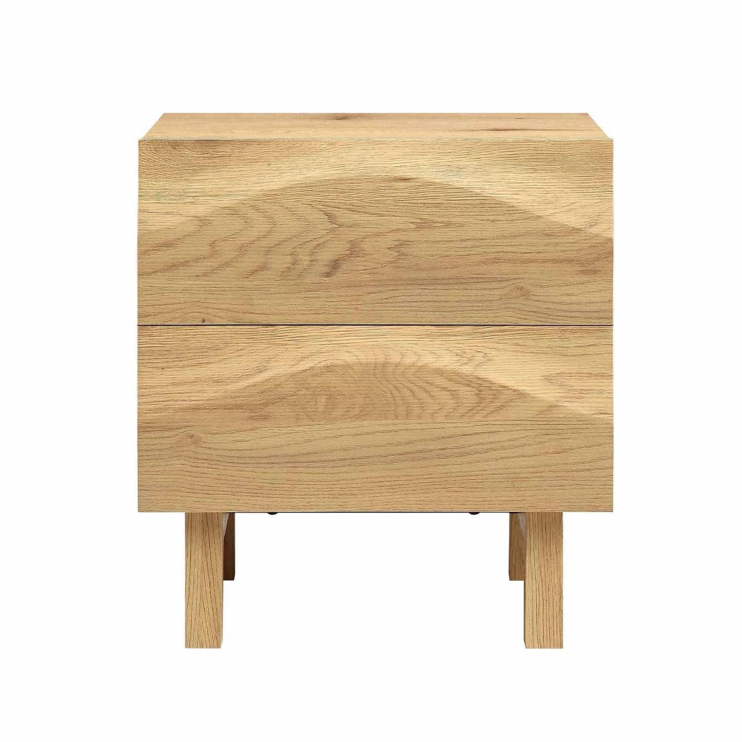 Moriko 2 Drawer Bedside Table 3 Moriko 2 Drawer Bedside Table - Image 3