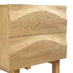 Moriko 2 Drawer Bedside Table 20 Moriko 2 Drawer Bedside Table -Daals Store BSD 113 OAK detail1