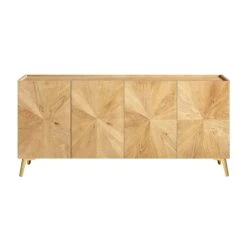Bohdi Oak 160cm Wide Sideboard 13 Bohdi Oak 160cm Wide Sideboard -Daals Store BSD 115 OAK WB1