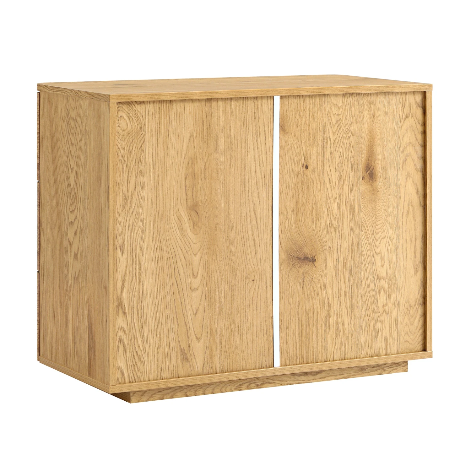 Agnes Curved Edge Chest Of 3 Drawers, Natural 11 Agnes Curved Edge Chest Of 3 Drawers, Natural - Image 11