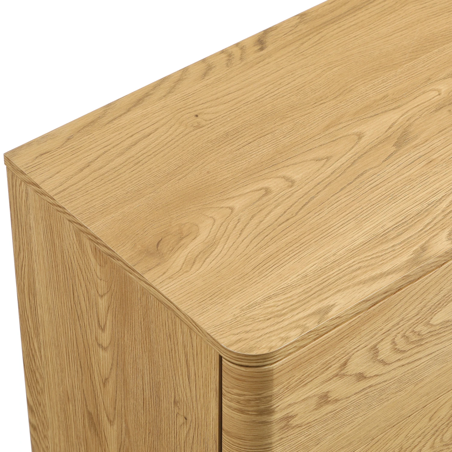 Agnes Curved Edge Chest Of 3 Drawers, Natural 13 Agnes Curved Edge Chest Of 3 Drawers, Natural - Image 13