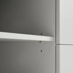 Agnes Curved Edge 150cm Wide TV Unit, Dove Grey With Oak Top -Daals Store BSD 118 DOVEGREY detail3