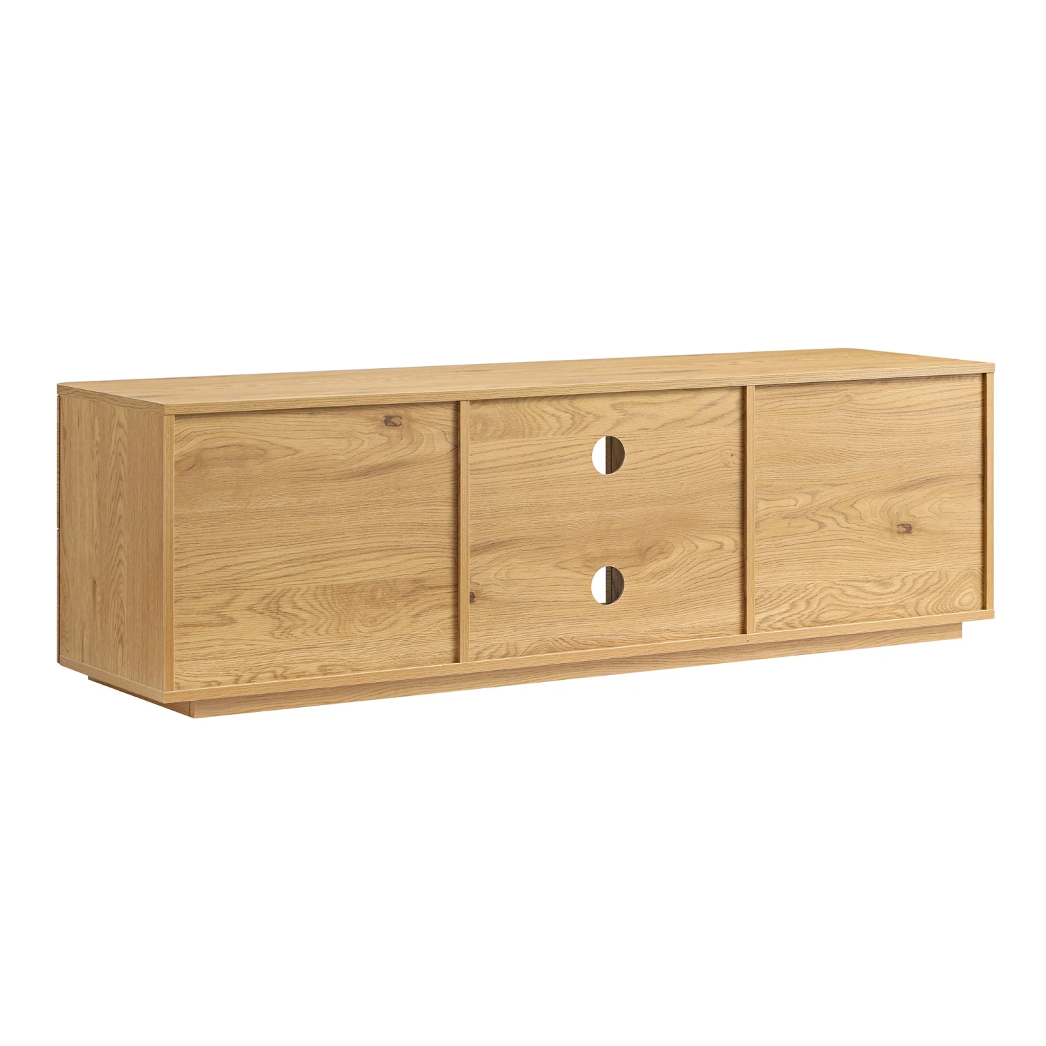 Agnes Curved Edge 150cm Wide TV Unit, Natural 11 Agnes Curved Edge 150cm Wide TV Unit, Natural - Image 11