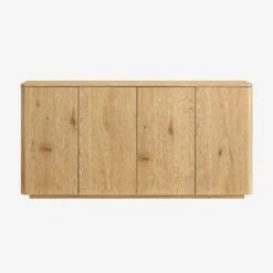 Agnes Curved Edge 150cm Wide Sideboard, Natural 18 Agnes Curved Edge 150cm Wide Sideboard, Natural -Daals Store BSD 119 OAK WB1