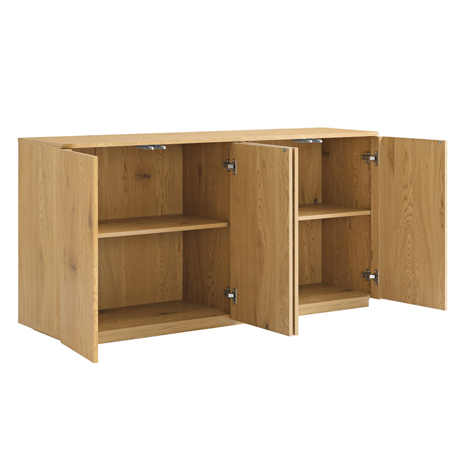 Agnes Curved Edge 150cm Wide Sideboard, Natural 10 Agnes Curved Edge 150cm Wide Sideboard, Natural - Image 10