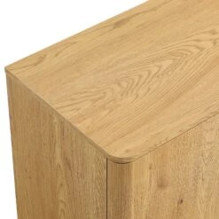 Agnes Curved Edge 150cm Wide Sideboard, Natural 26 Agnes Curved Edge 150cm Wide Sideboard, Natural -Daals Store BSD 119 OAK detail1