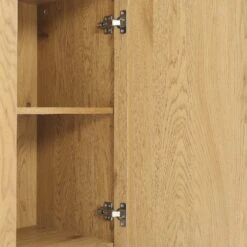 Agnes Curved Edge 150cm Wide Sideboard, Natural 27 Agnes Curved Edge 150cm Wide Sideboard, Natural -Daals Store BSD 119 OAK detail2