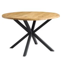 BERN Natural Curved Edge Solid Oak Dining Table 12 BERN Natural Curved Edge Solid Oak Dining Table -Daals Store BSD 120 OAK WB1